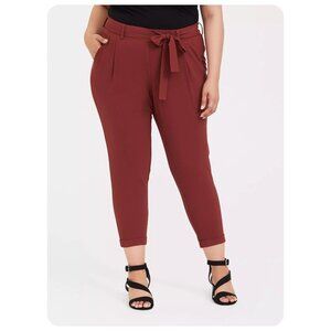 Torrid Rust Tie-Waist Pants